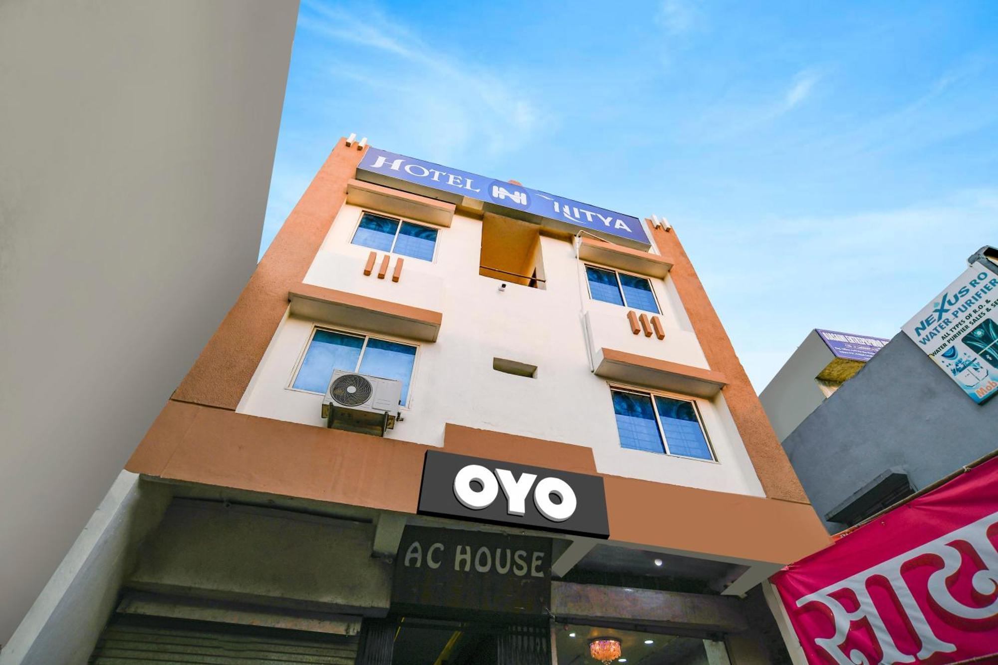 Hotel O Nitya Indore Bagian luar foto